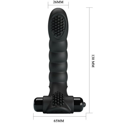 Alexander Finger Vibrator 10 Vibrations Black | Niks.fi verkkokauppa