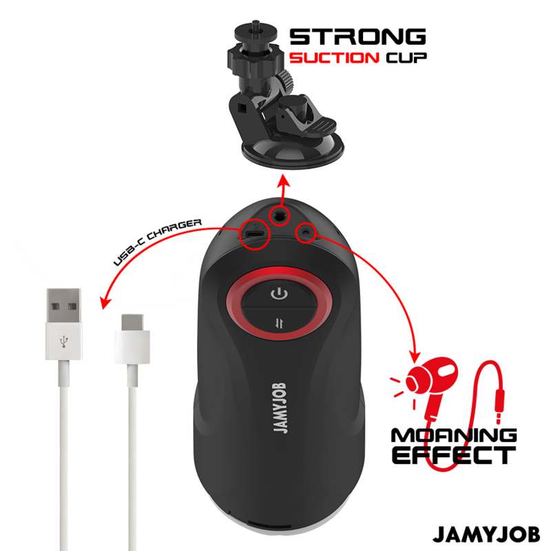 Gravity Automatic Vagina Masturbator 5 Thrusting Modes And Sound Effect | Niks.fi verkkokauppa