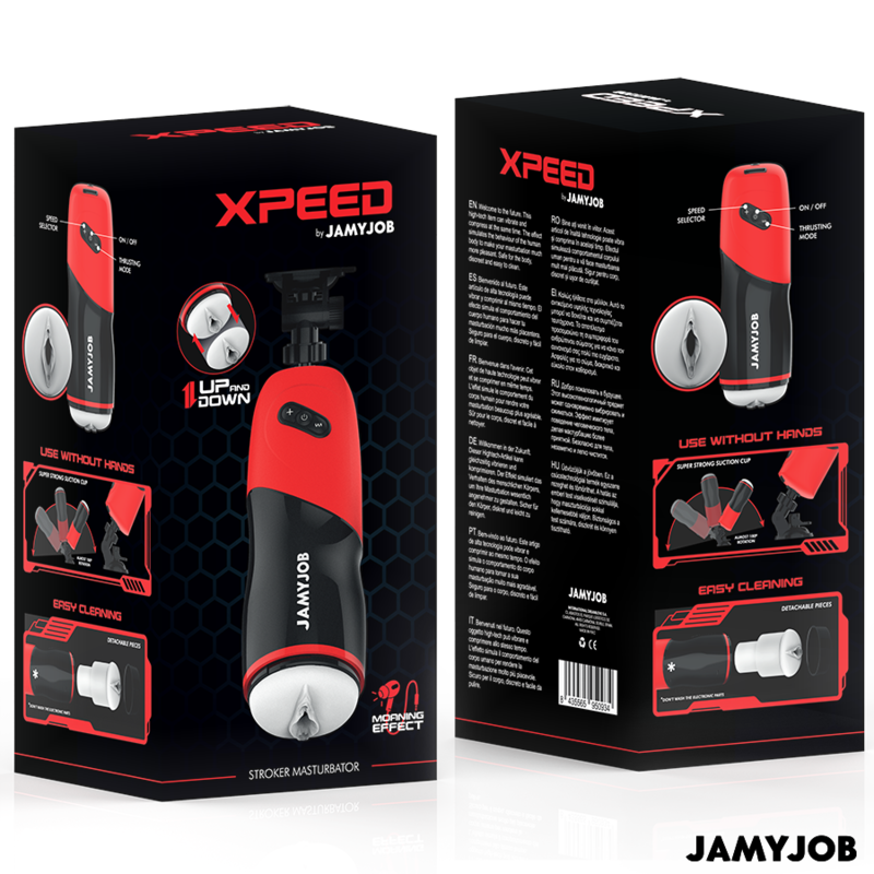 Xpeed Automatic Vagina Masturbator 5 Thrusting Modes And Sound Effect | Niks.fi verkkokauppa