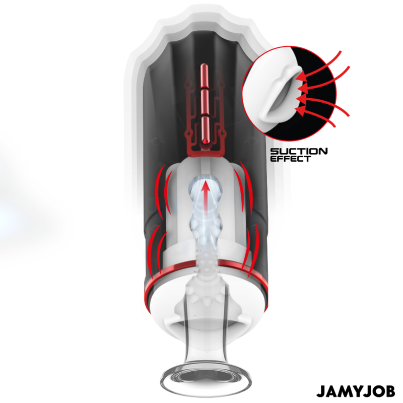 Megabite Automatic Mouth Masturbator 5 Modes Stimulating Waves And Vibration | Niks.fi verkkokauppa