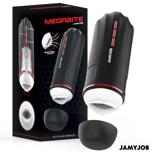 Megabite Automatic Mouth Masturbator 5 Modes Stimulating Waves And Vibration | Niks.fi verkkokauppa