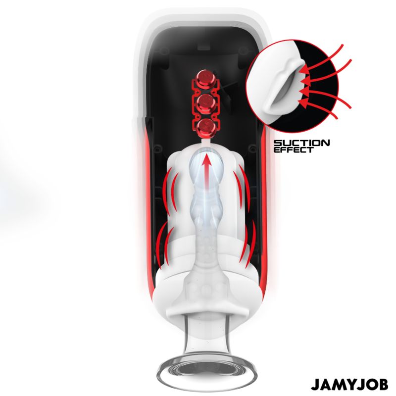 Blaze Automatic Mouth Masturbator 5 Modes Stimulating Waves And Vibration | Niks.fi verkkokauppa