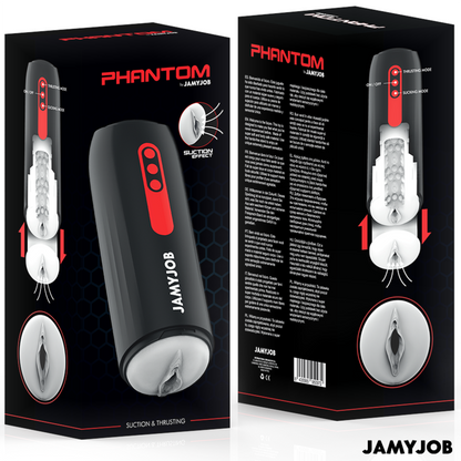 Phantom Automatic Vagina Masturbator 5 Modes Stimulating Waves And Thrust | Niks.fi verkkokauppa
