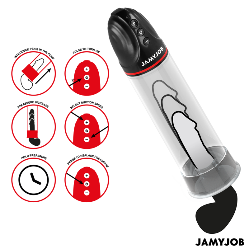 Xpand Automatic Pump 3 Levels Of Stimulating Waves Grey | Niks.fi verkkokauppa