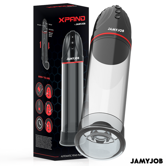 Xpand Automatic Pump 3 Levels Of Stimulating Waves Grey | Niks.fi verkkokauppa