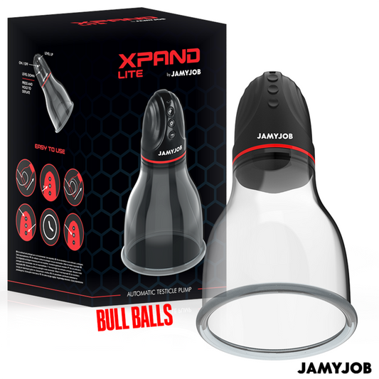 Xpand Lite Automatic Testicle Pump 3 Levels Of Stimulating Waves Grey | Niks.fi verkkokauppa