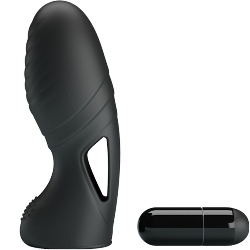 Alan Silicone Finger Vibrator Black | Niks.fi verkkokauppa