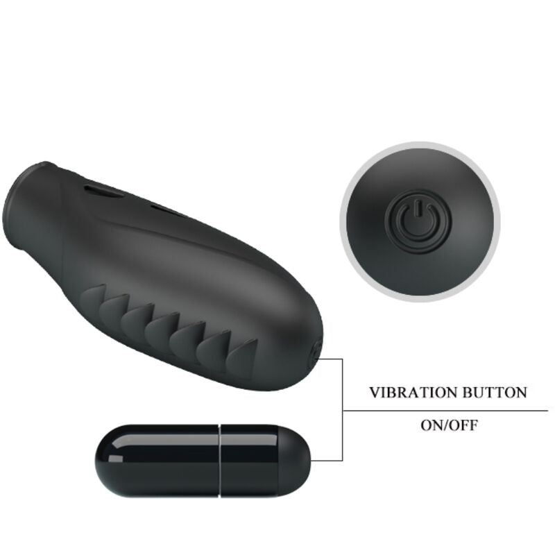 Gilo Silicone Finger Vibrator Black | Niks.fi verkkokauppa