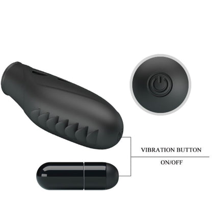 Gilo Silicone Finger Vibrator Black | Niks.fi verkkokauppa