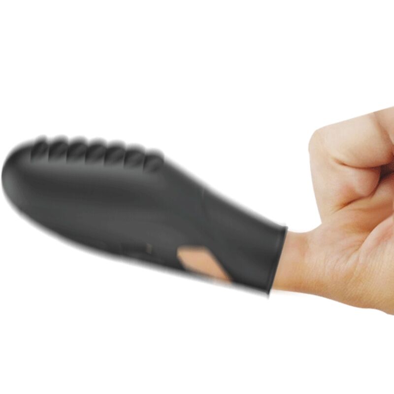 Gilo Silicone Finger Vibrator Black | Niks.fi verkkokauppa