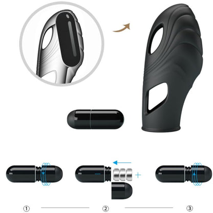 Lich Silicone Finger Vibrator Black | Niks.fi verkkokauppa