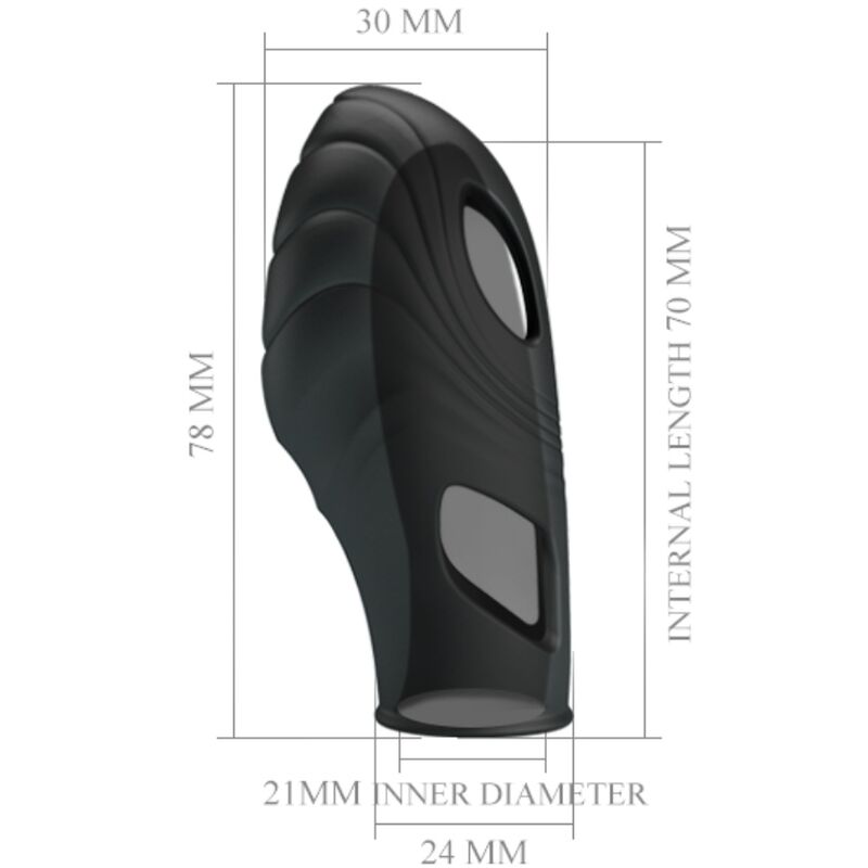 Lich Silicone Finger Vibrator Black | Niks.fi verkkokauppa