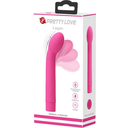 Logan G-Spot Vibrator 10 Vibrations Pink | Niks.fi verkkokauppa