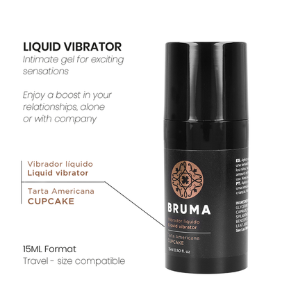Liquid Vibrator Ultra Sliding Cupcake 15 Ml | Niks.fi verkkokauppa