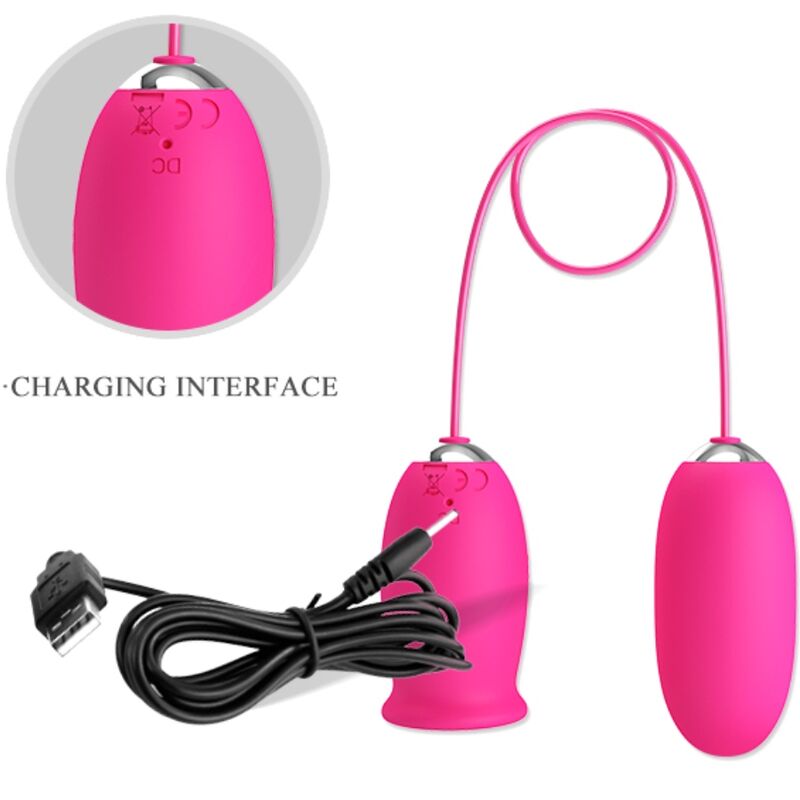 Daisy Vibrating Egg + Clitoris Stimulating Tongue Pink | Niks.fi verkkokauppa