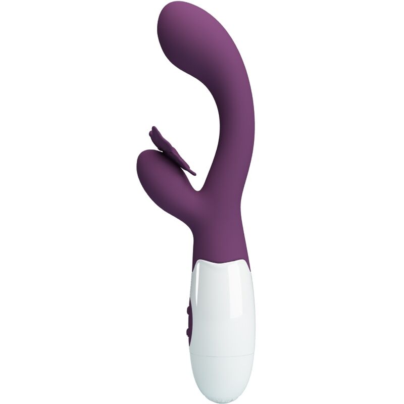 Pretty Lovebutterfly Kiss Rabbit Vibrator & G-Spot Stimulator Purple | Niks.fi verkkokauppa