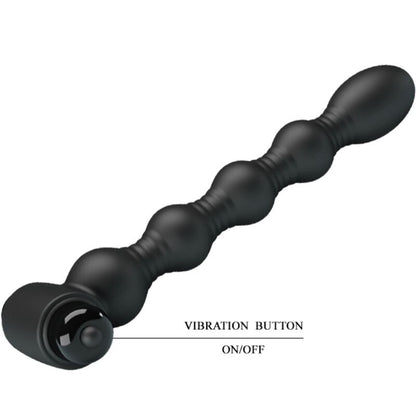 Lynn Silicone Anal Plug 10 Vibrations Black | Niks.fi verkkokauppa