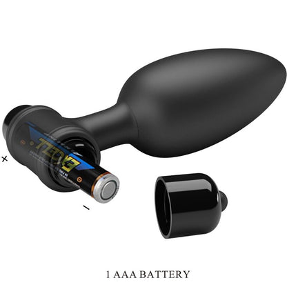 Vibra Butt Plug 2 Anal Plug 10 Vibrations Black | Niks.fi verkkokauppa