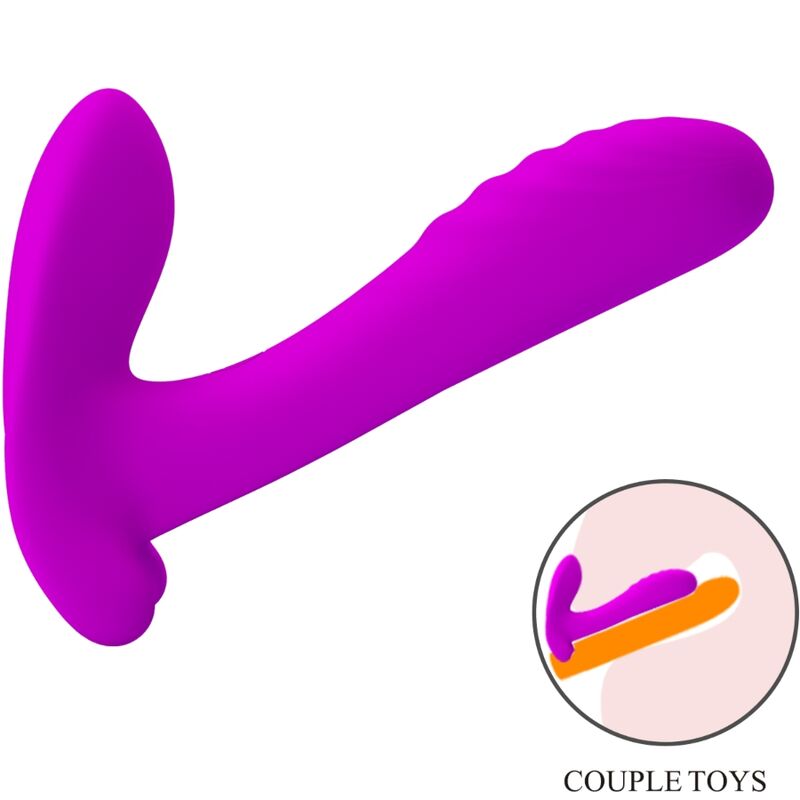 Massager & Vibrator 12 Vibrations Remote Control Purple | Niks.fi verkkokauppa