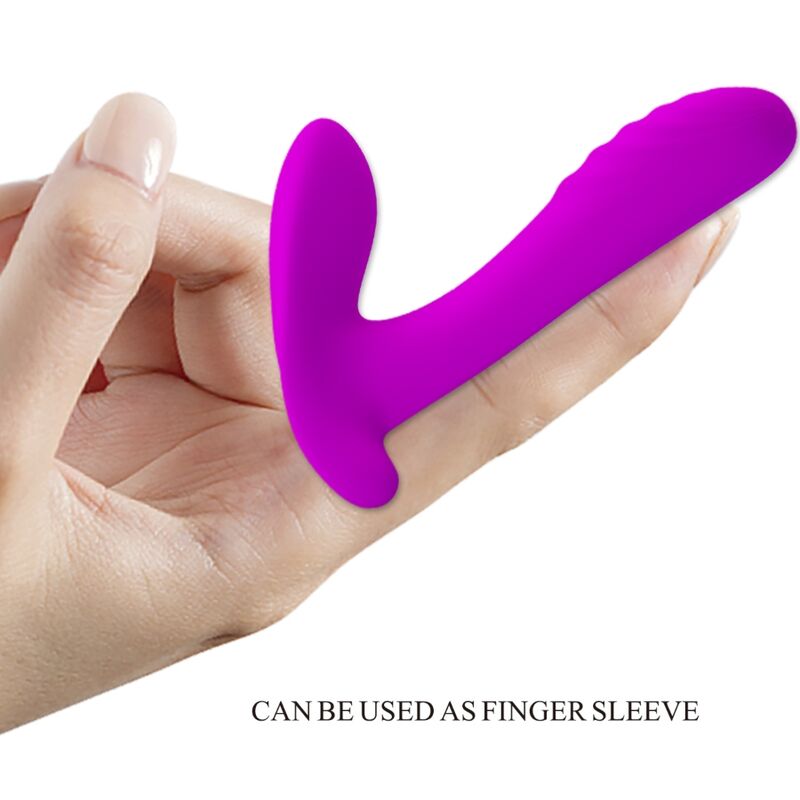 Massager & Vibrator 12 Vibrations Remote Control Purple | Niks.fi verkkokauppa