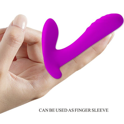Massager & Vibrator 12 Vibrations Remote Control Purple | Niks.fi verkkokauppa