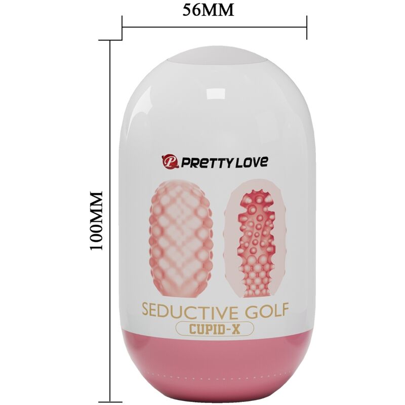 Pretty Love Cupid X masturbaattori, vaaleanpunainen - Seksilelut - Niks.fi