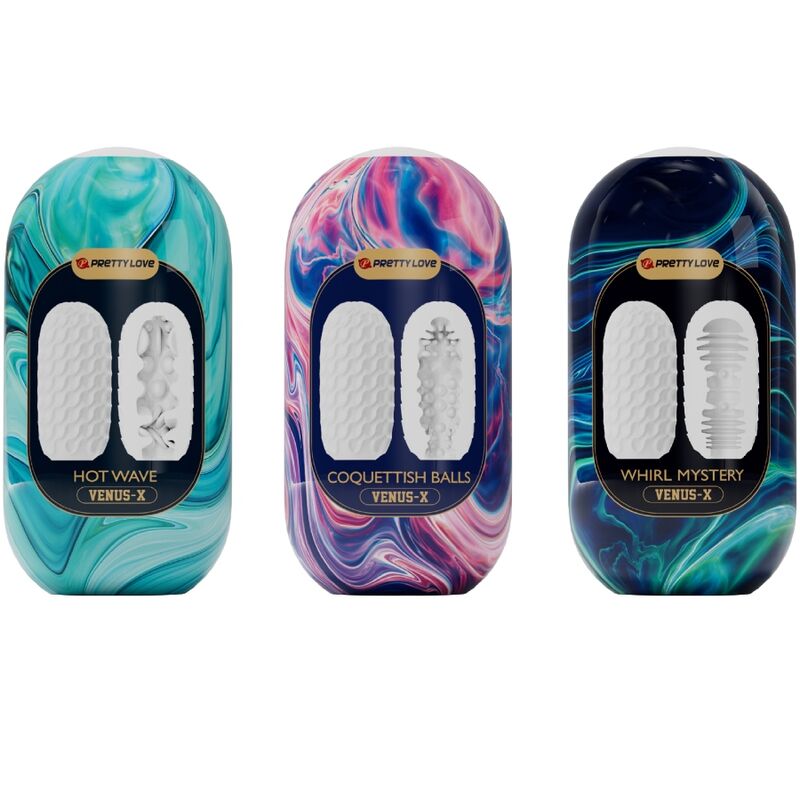 Venus X 15 Silicone Male Masturbators White | Niks.fi verkkokauppa
