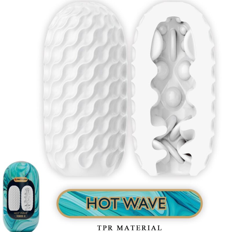 Venus X 15 Silicone Male Masturbators White | Niks.fi verkkokauppa