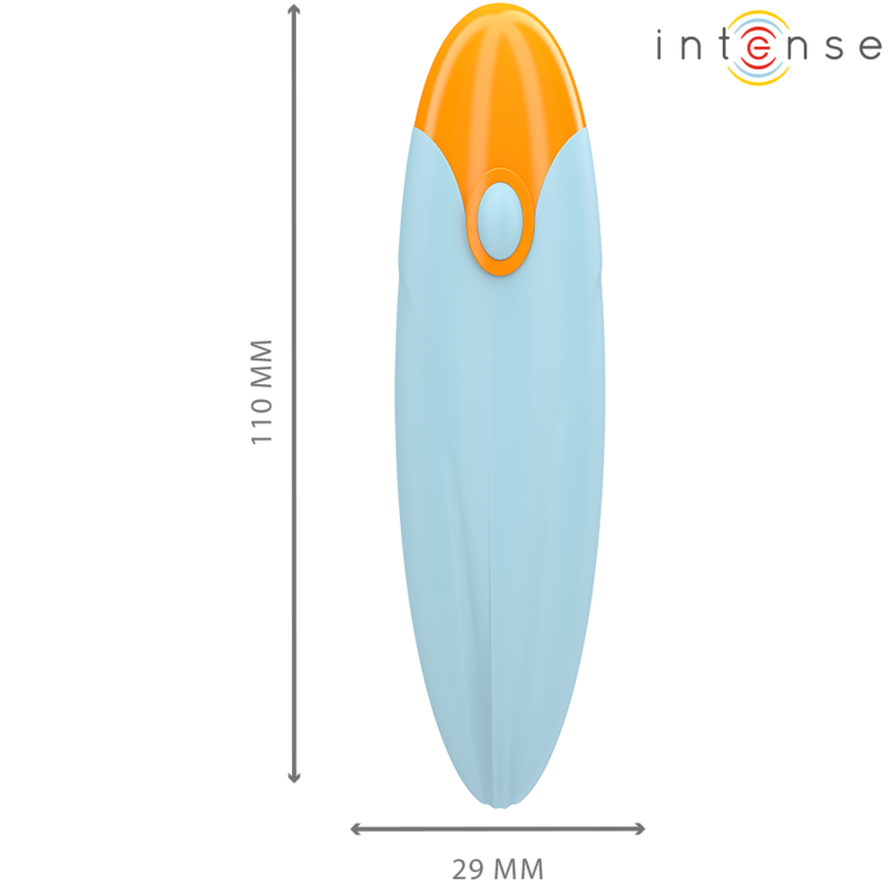 Intensemike Vibrating Bullet 10 Vibrations Blue | Niks.fi verkkokauppa