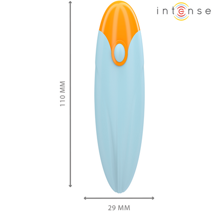 Intensemike Vibrating Bullet 10 Vibrations Blue | Niks.fi verkkokauppa