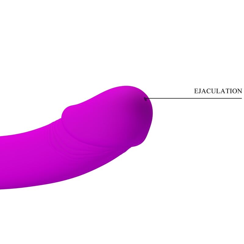 Kelpie Double Strap-On Stimulator Purple | Niks.fi verkkokauppa