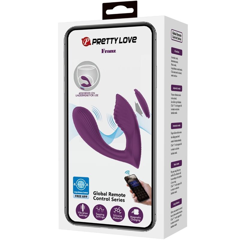 Franz Massager And Vibrator Free App Purple | Niks.fi verkkokauppa