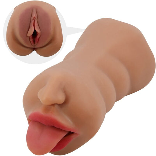 Sarah Double Masturbator Mouth & Vagina Flesh | Niks.fi verkkokauppa