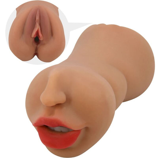 Zoey Double Masturbator Mouth & Vagina Flesh | Niks.fi verkkokauppa