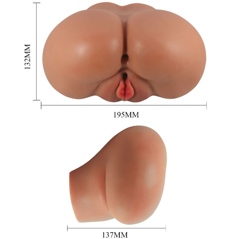 Luna Vibrator Butt With Realistic Vagina And Anus Flesh Control Remoto | Niks.fi verkkokauppa