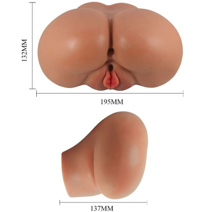 Luna Vibrator Butt With Realistic Vagina And Anus Flesh Control Remoto | Niks.fi verkkokauppa
