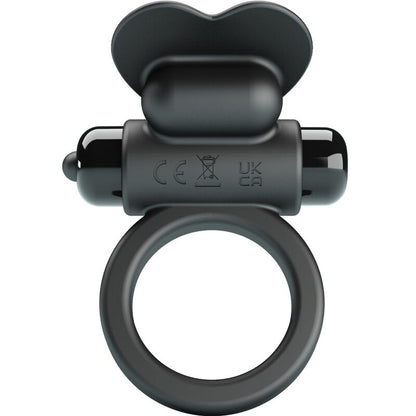 Debonaire Vibrating Ring Rabbit 10 Vibrations Black | Niks.fi verkkokauppa