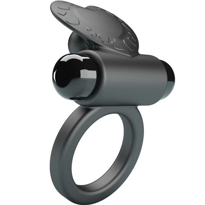 Debonaire Vibrating Ring Rabbit 10 Vibrations Black | Niks.fi verkkokauppa