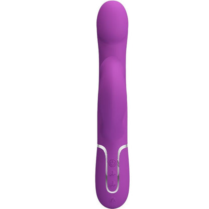 4 In 1 Multifunction Vibrator & Stimulator Purple | Niks.fi verkkokauppa