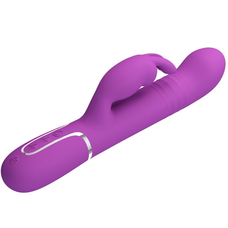 Coale 4 In 1 Multifunction Rabbit Vibrator Purple | Niks.fi verkkokauppa