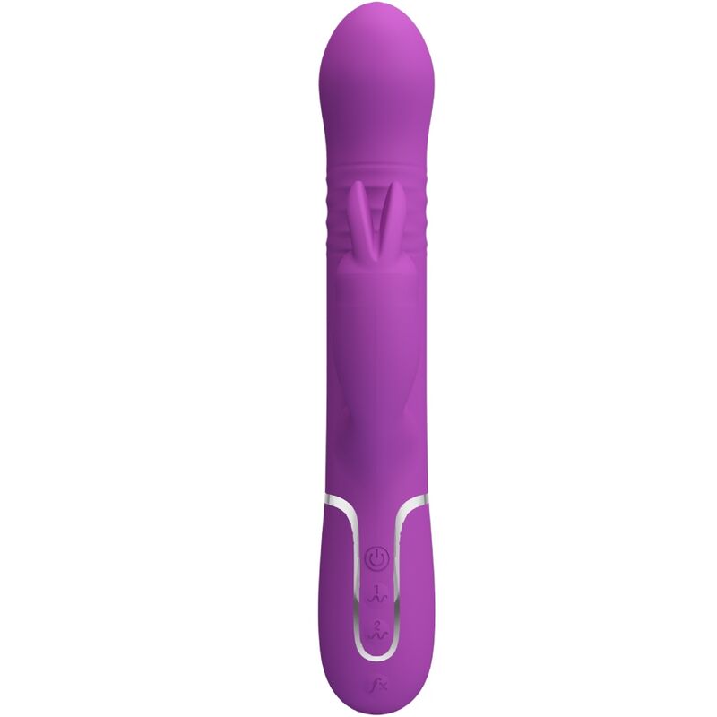 Coale 4 In 1 Multifunction Rabbit Vibrator Purple | Niks.fi verkkokauppa