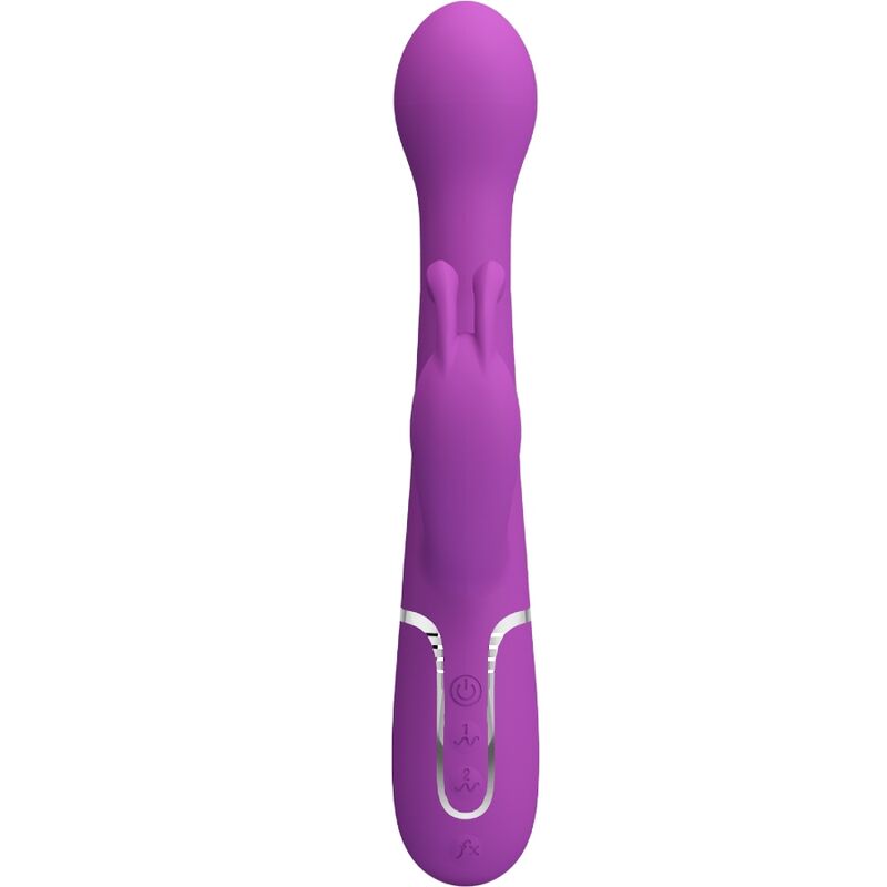 Dejon 3 In 1 Multifunction Rabbit Vibrator Purple | Niks.fi verkkokauppa