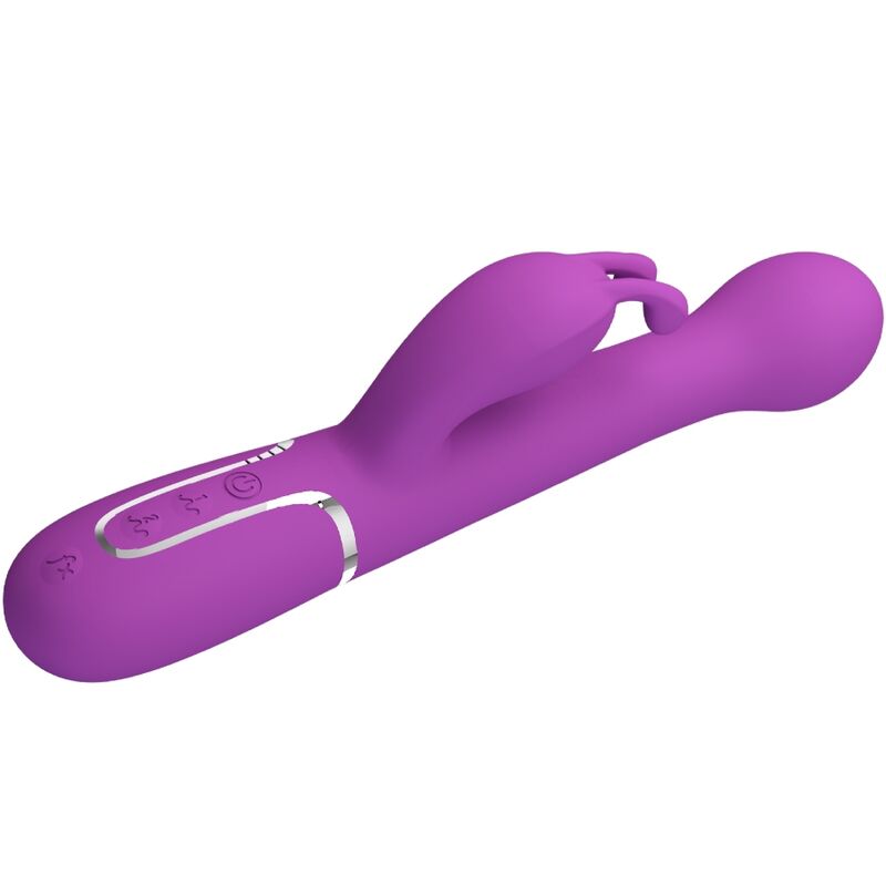 Dejon 3 In 1 Multifunction Rabbit Vibrator Purple | Niks.fi verkkokauppa