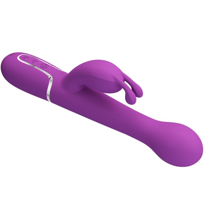 Dejon 3 In 1 Multifunction Rabbit Vibrator Purple | Niks.fi verkkokauppa
