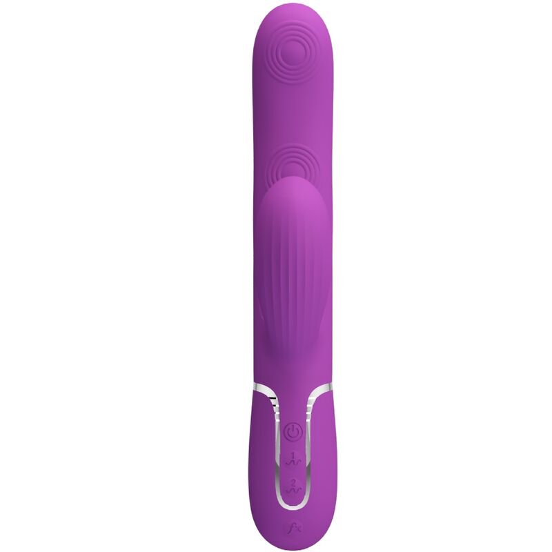 Perlita 3 In 1 Multifunction Rabbit Vibrator Purple | Niks.fi verkkokauppa