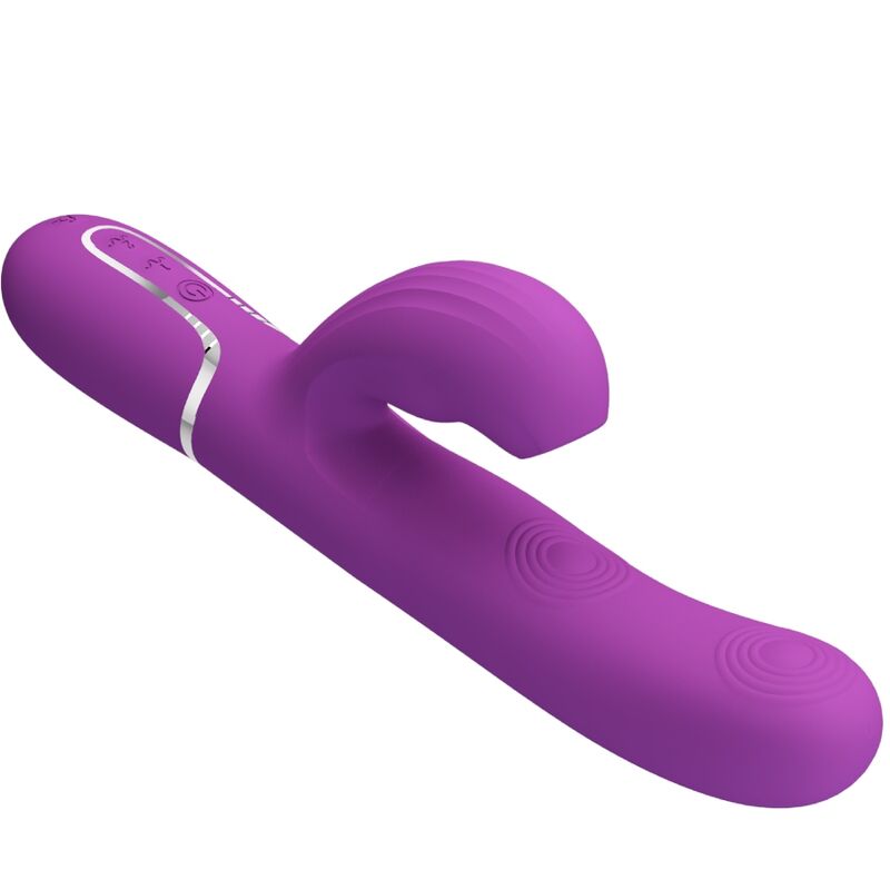 Perlita 3 In 1 Multifunction Rabbit Vibrator Purple | Niks.fi verkkokauppa