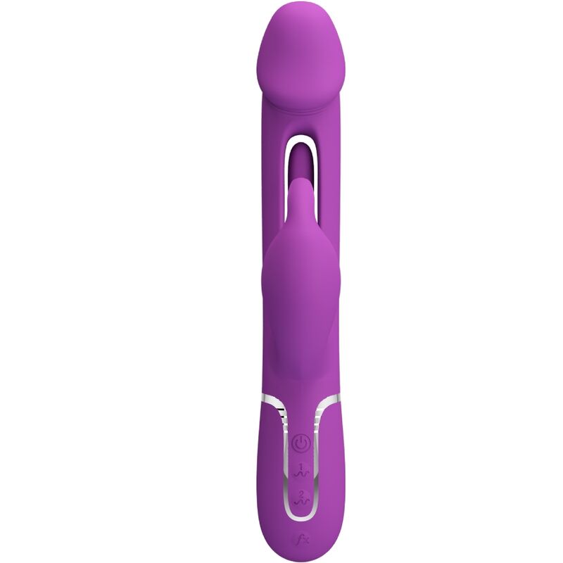 Kampas 3 In 1 Multifunction Rabbit Vibrator Purple | Niks.fi verkkokauppa