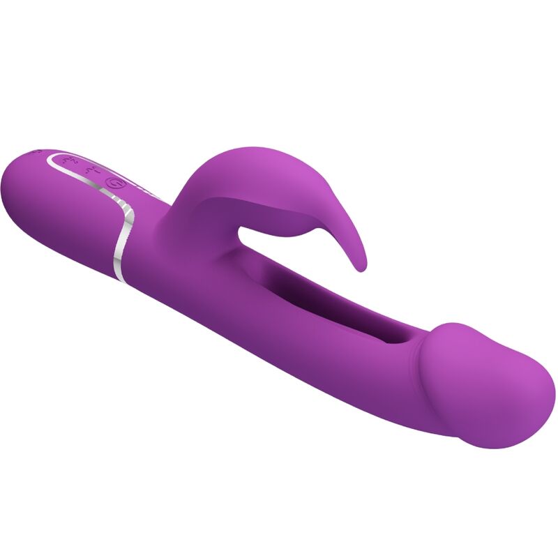 Kampas 3 In 1 Multifunction Rabbit Vibrator Purple | Niks.fi verkkokauppa