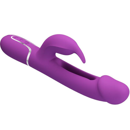 Kampas 3 In 1 Multifunction Rabbit Vibrator Purple | Niks.fi verkkokauppa