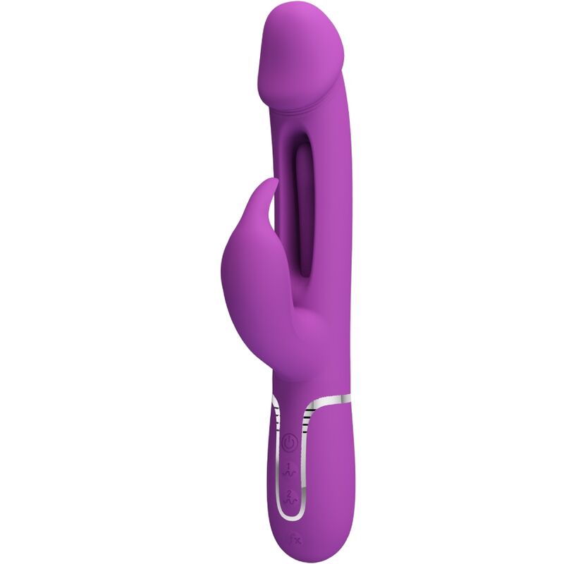 Kampas 3 In 1 Multifunction Rabbit Vibrator Purple | Niks.fi verkkokauppa